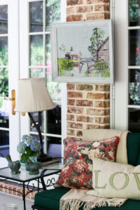 Summer on the screened porch by Our Southern Home #porches #screenedporch