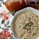 Potato and Onion Soup recipe by our southern home #ad #pourloveinn