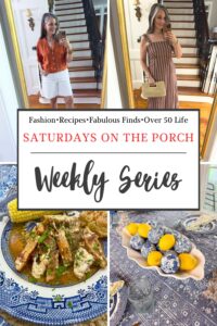 collage of fashion and food