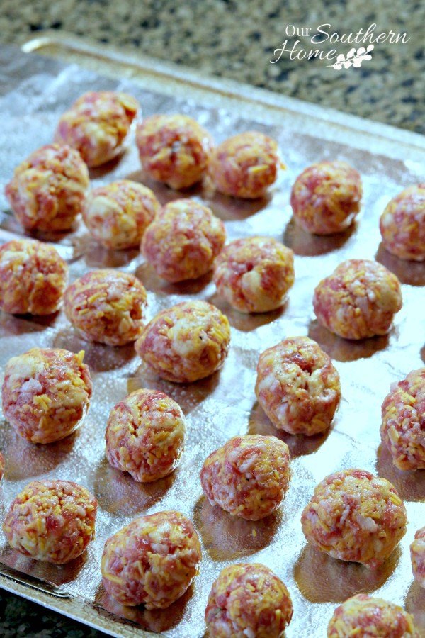 Sausage Crescent Cheese Balls Our Southern Home