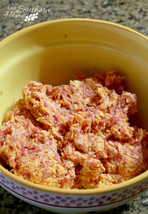 Sausage Crescent Cheese Balls by Our Southern Home for Pillsbury #fallfamilymeals #ad