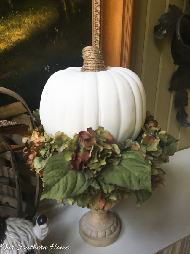 Simple Faux Pumpkin Topiary by Our Southern Home-25