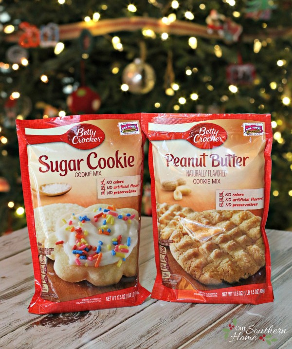Christmas baking just got easier with Betty Crocker Cookie mixes via www.oursouthernhomesc.com / #bakingwithbetty #ad