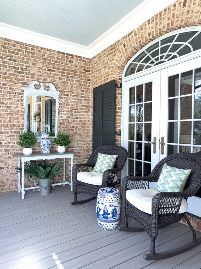 Bringing the Indoors Out: Cozy Covered Porch Living