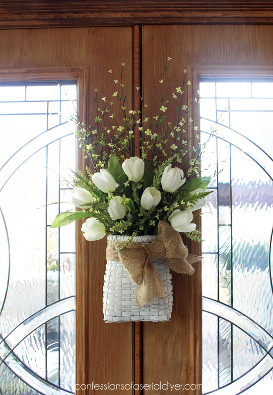 Spring Tulip Basket