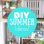 DIY Summer Entertaining Projects via Our Southern Home. Features from Inspiration Monday!