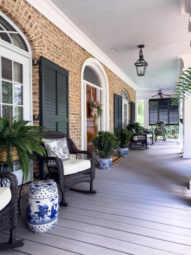 Our Timeless Southern Front Porch and Summer Garden Tour