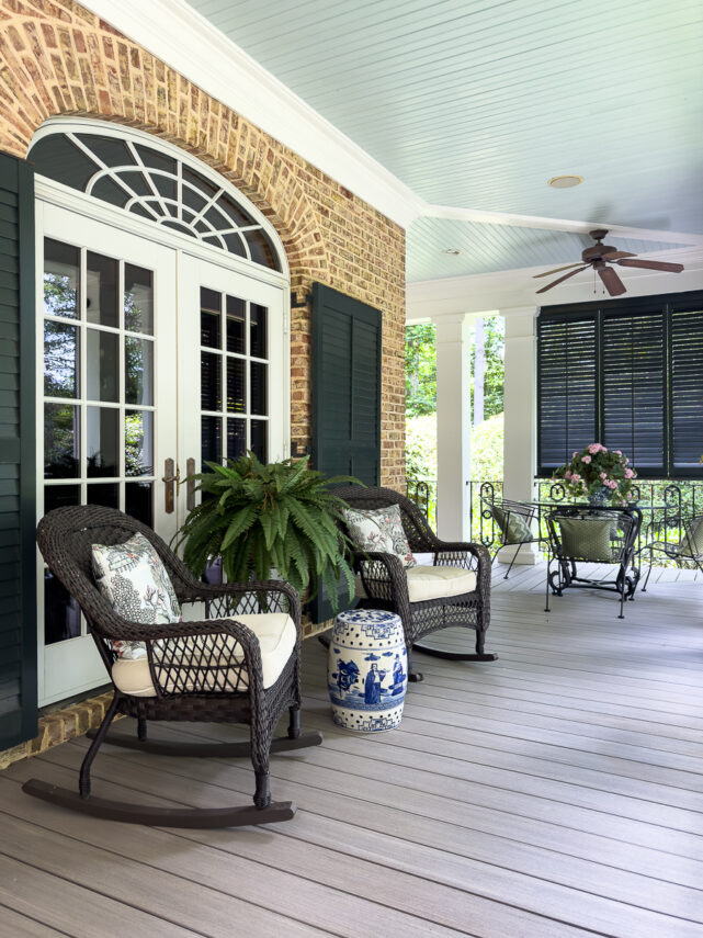 Our Timeless Southern Front Porch and Summer Garden Tour