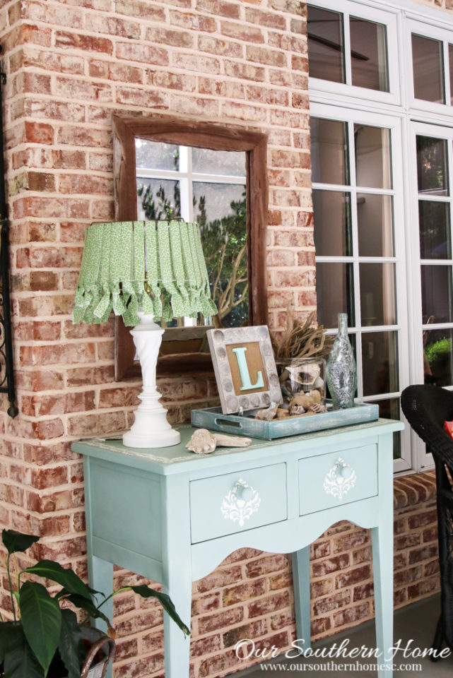 Summer on the screened porch by Our Southern Home #porches #screenedporch