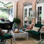 Summer on the screened porch by Our Southern Home #porches #screenedporch