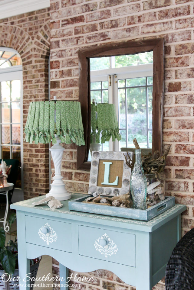 Summer on the screened porch by Our Southern Home #porches #screenedporch