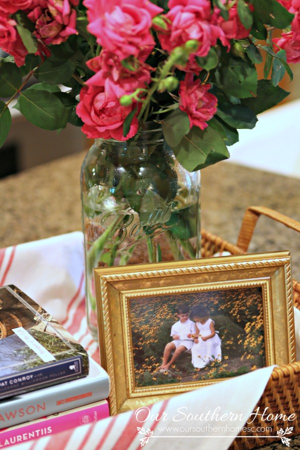 Summer in the kitchen by Our Southern Home. Decorating inspriation for summer.