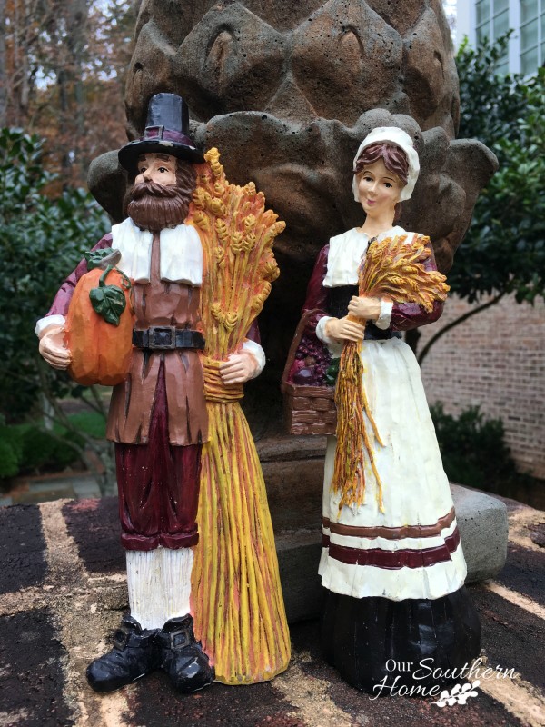 Thanksgiving mantel for one space, three ways by Our Southern Home