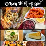 Thanksgiving recipes are the features from Inspiration Monday!