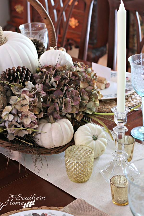 Thanksgiving tablescape for 2015 by our southern home 13