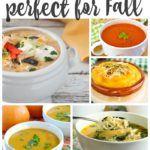 Comfort Soups perfect for fall and warming your soul! Features from the weekly Inspiration Monday link party via Our Southern Home