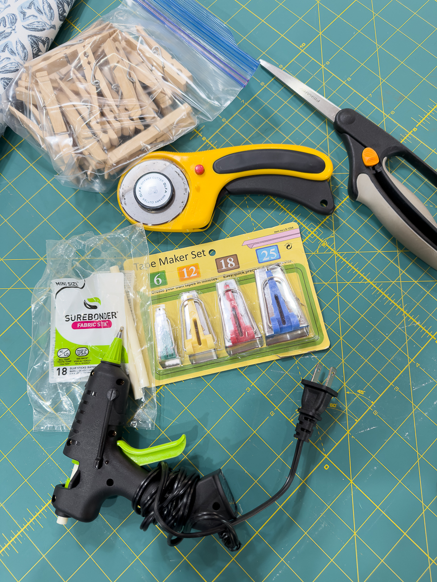 supplies to complete fabric shades