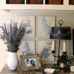 Thrift store artwork becomes a vintage hit in my French Farmhouse styled home office by Our Southern Home #thriftstoredecor