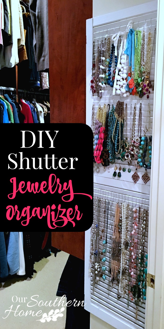 Shutter Jewelry Organizer