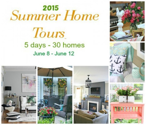 Summer in the kitchen by Our Southern Home. Decorating inspriation for summer.
