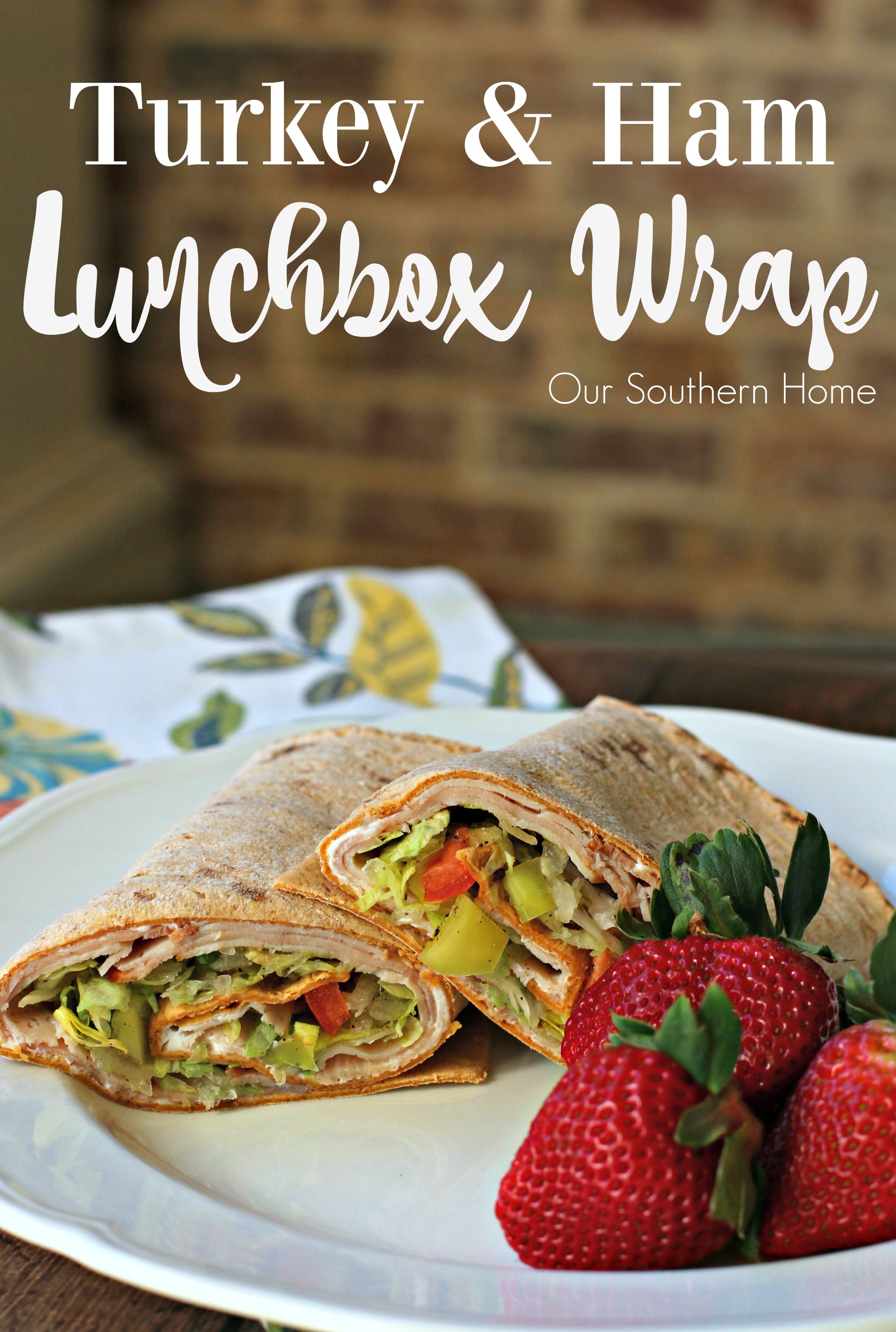 Turkey and Ham Lunchbox Wrap