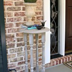 Easy DIY weathered rustic paint finish treatment by Our Southern Home