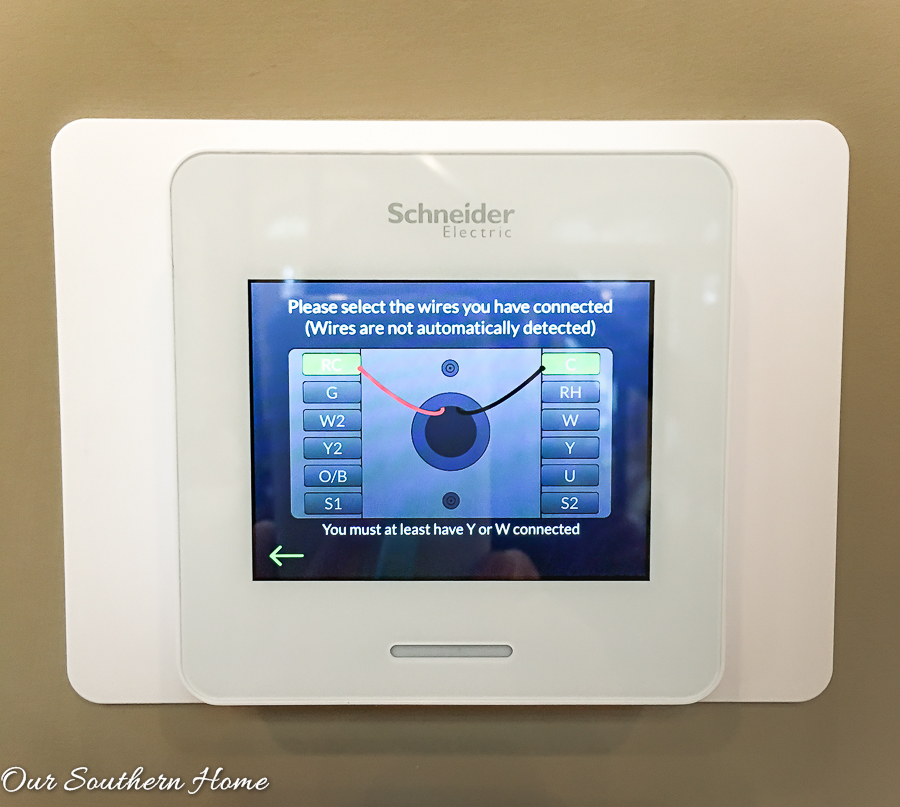 Wiser Air™ Wi-fi Smart Thermostat review by Our Southern Home #ad #wiserair