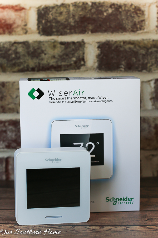 Wiser Air™ Wi-fi Smart Thermostat review by Our Southern Home #ad #wiserair