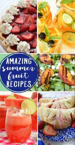 Amazing summer fruit recipes are the features from this week's Inspiration Monday link party! Join us each week for inspiration for the home!