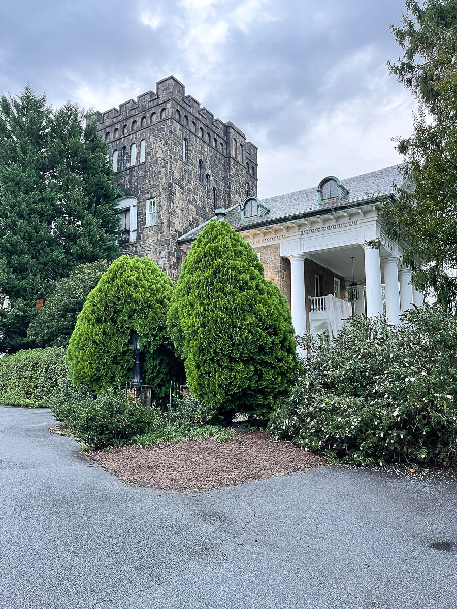 stone mansion