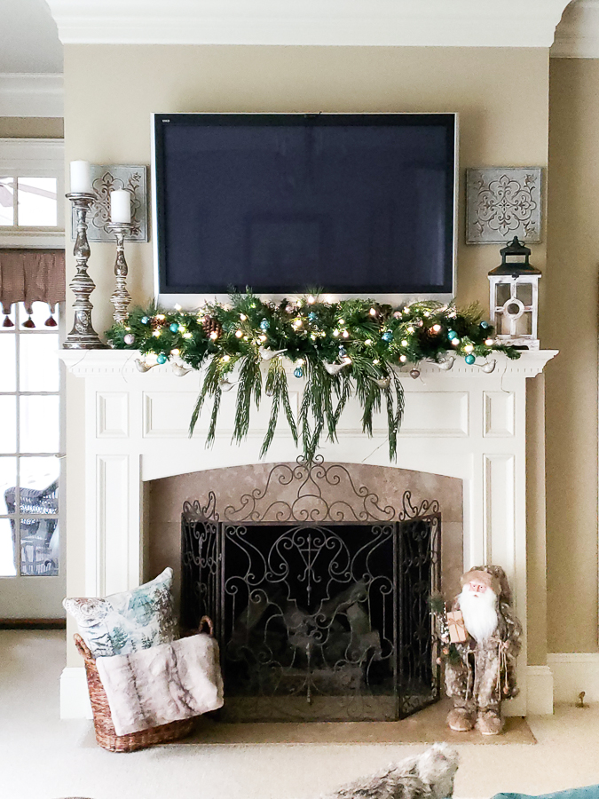 christmas mantel