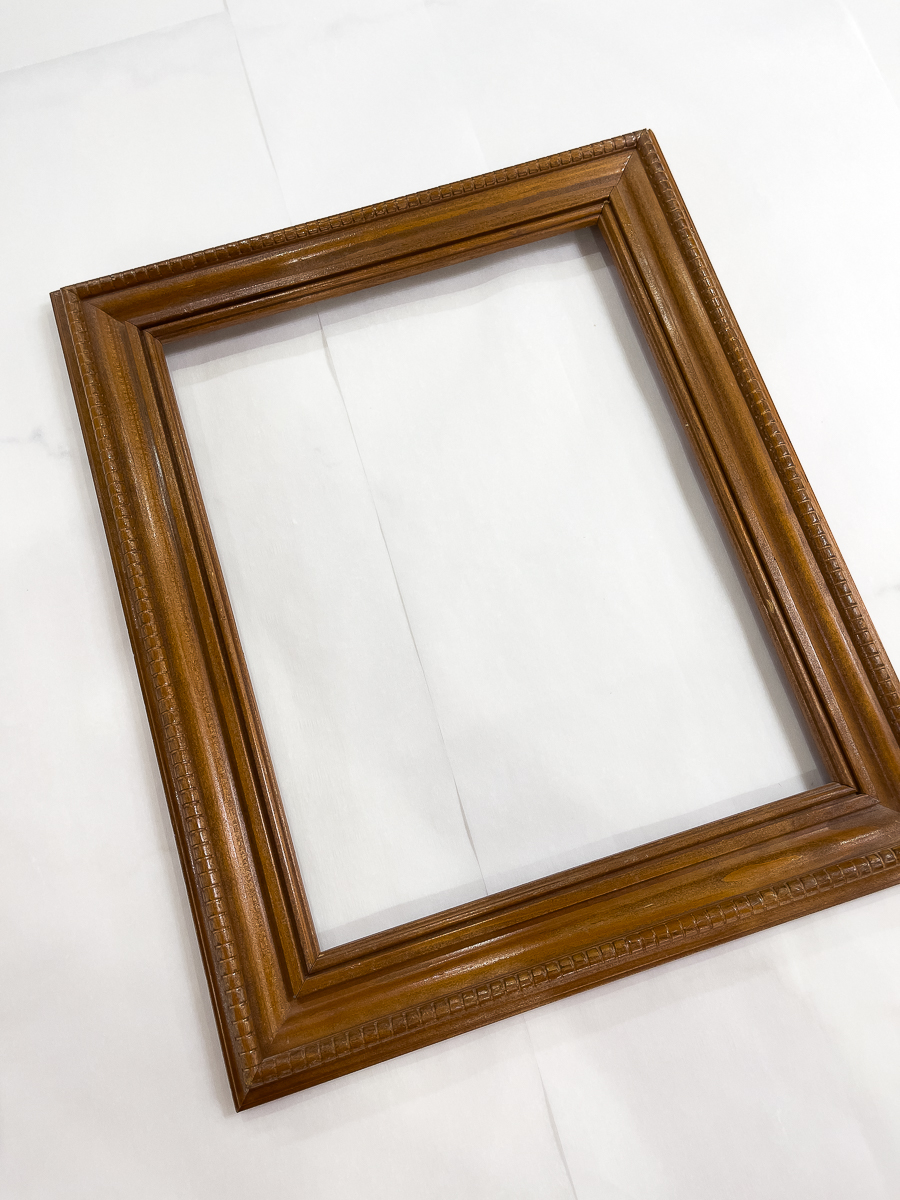 before of brown frame