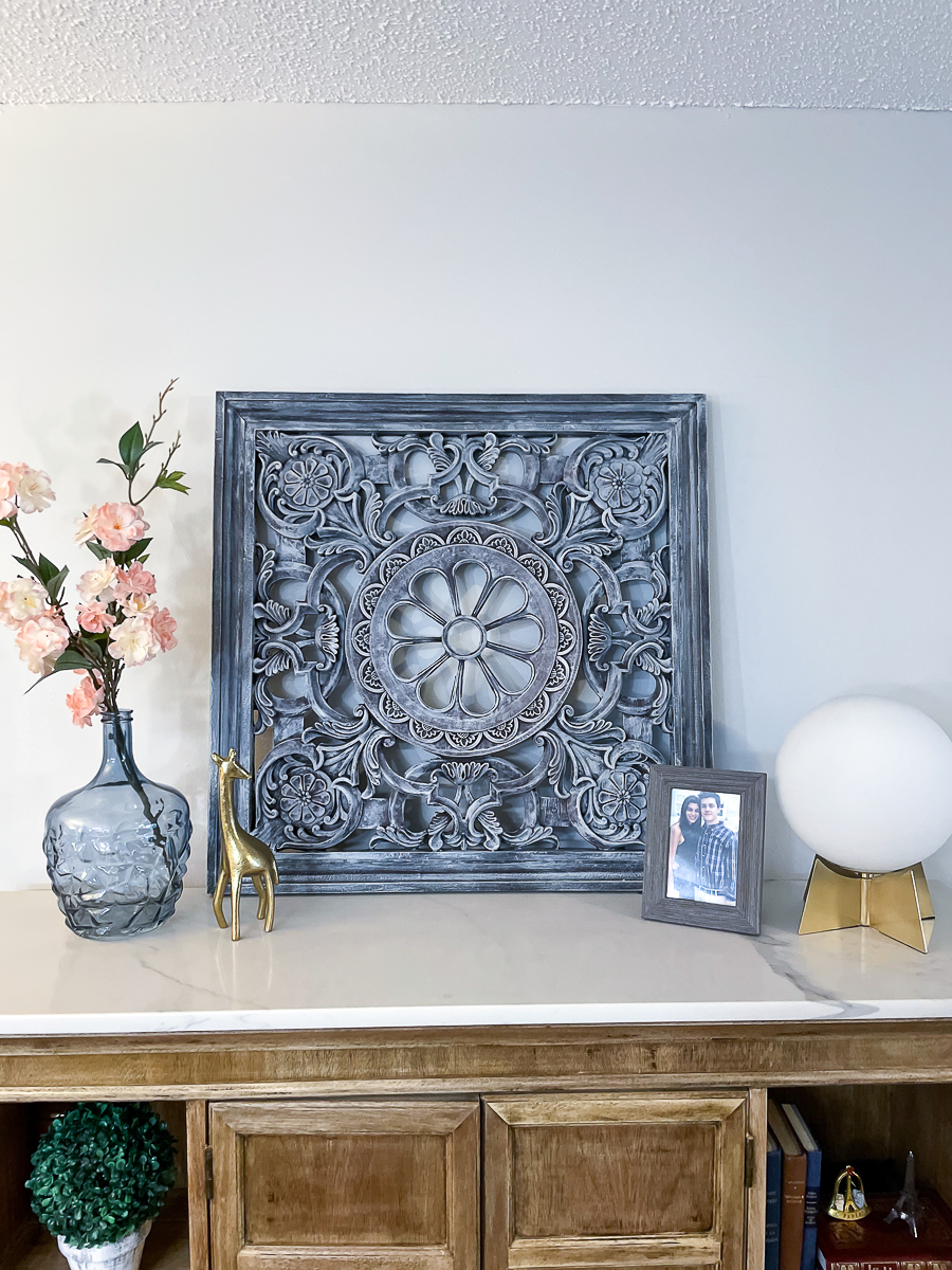 Medallion Wall Art Makeover