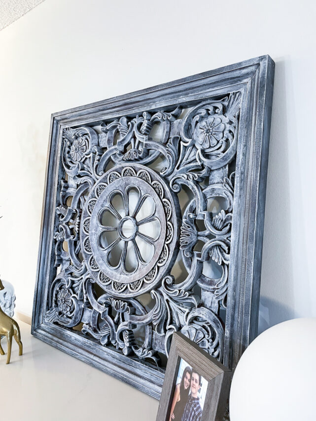 Medallion Wall Art Makeover