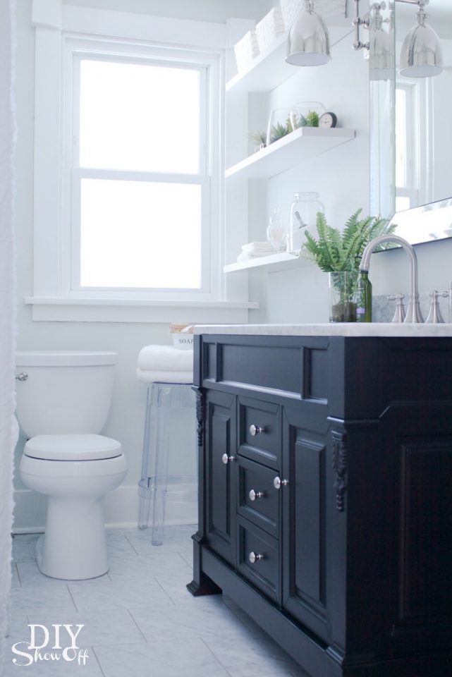 Farmhouse and Cottage bathroom inspiration to inspire your next makeover!