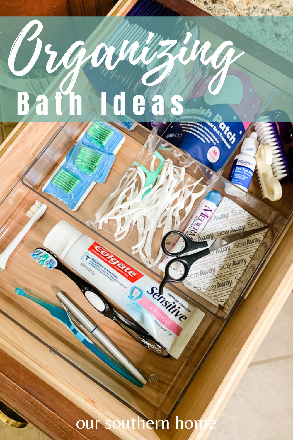 bathroom drawer