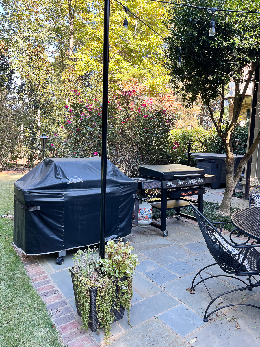 grills on patio