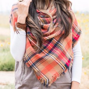 Blanket scarves serve double duty for home and fashion!