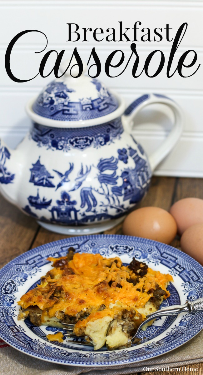 Christmas Kitchen and Breakfast Casserole