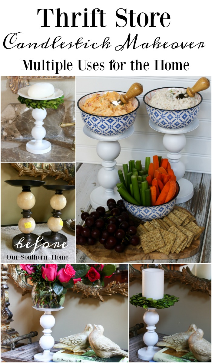Candlestick Makeover with Multiple Uses Our Southern Home