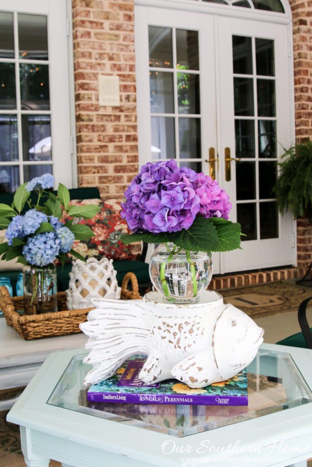 Carved first vase thrift store makeover by Our Southern Home #thriftstoremakeover