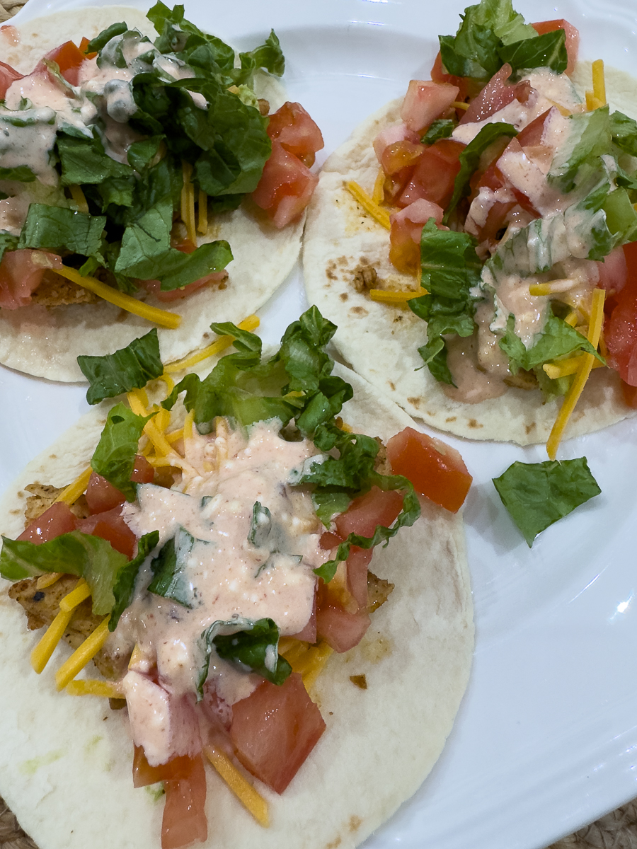 chicken tacos