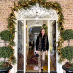 woman standing in doorway