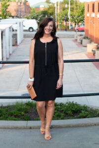 black summer dress