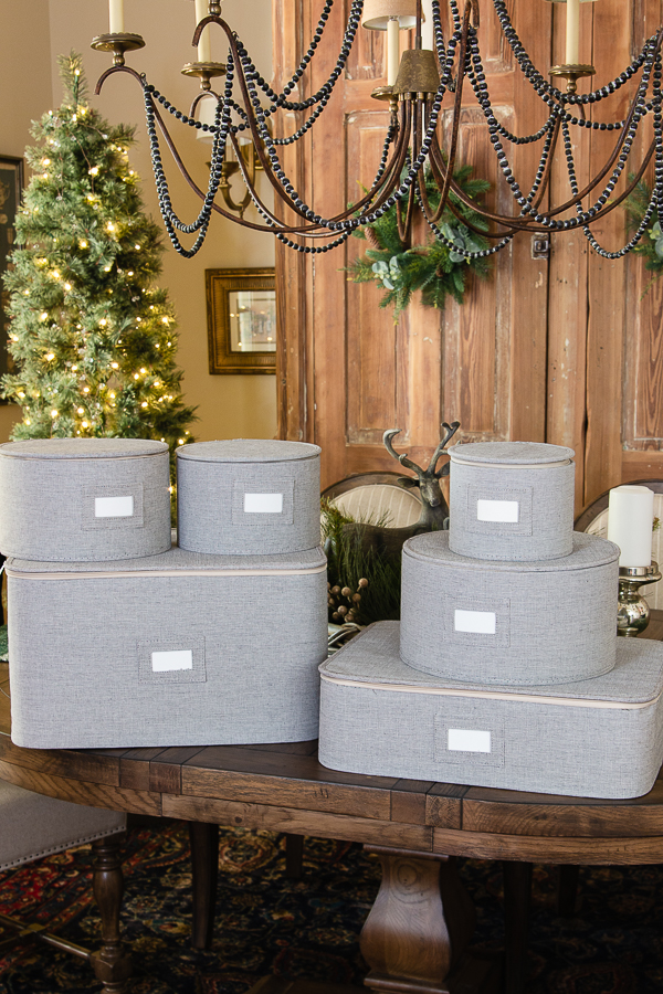 Dinnerware Storage in Holiday & Christmas Storage 