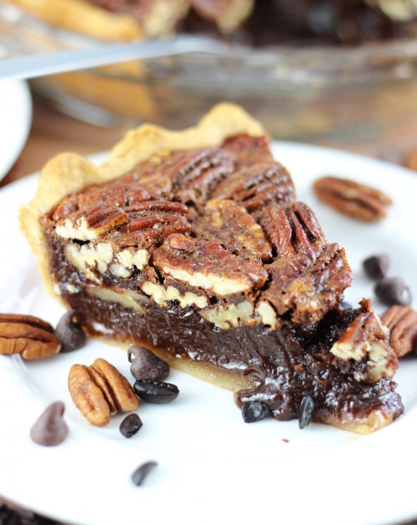 chocolate espresso pecan pie 24