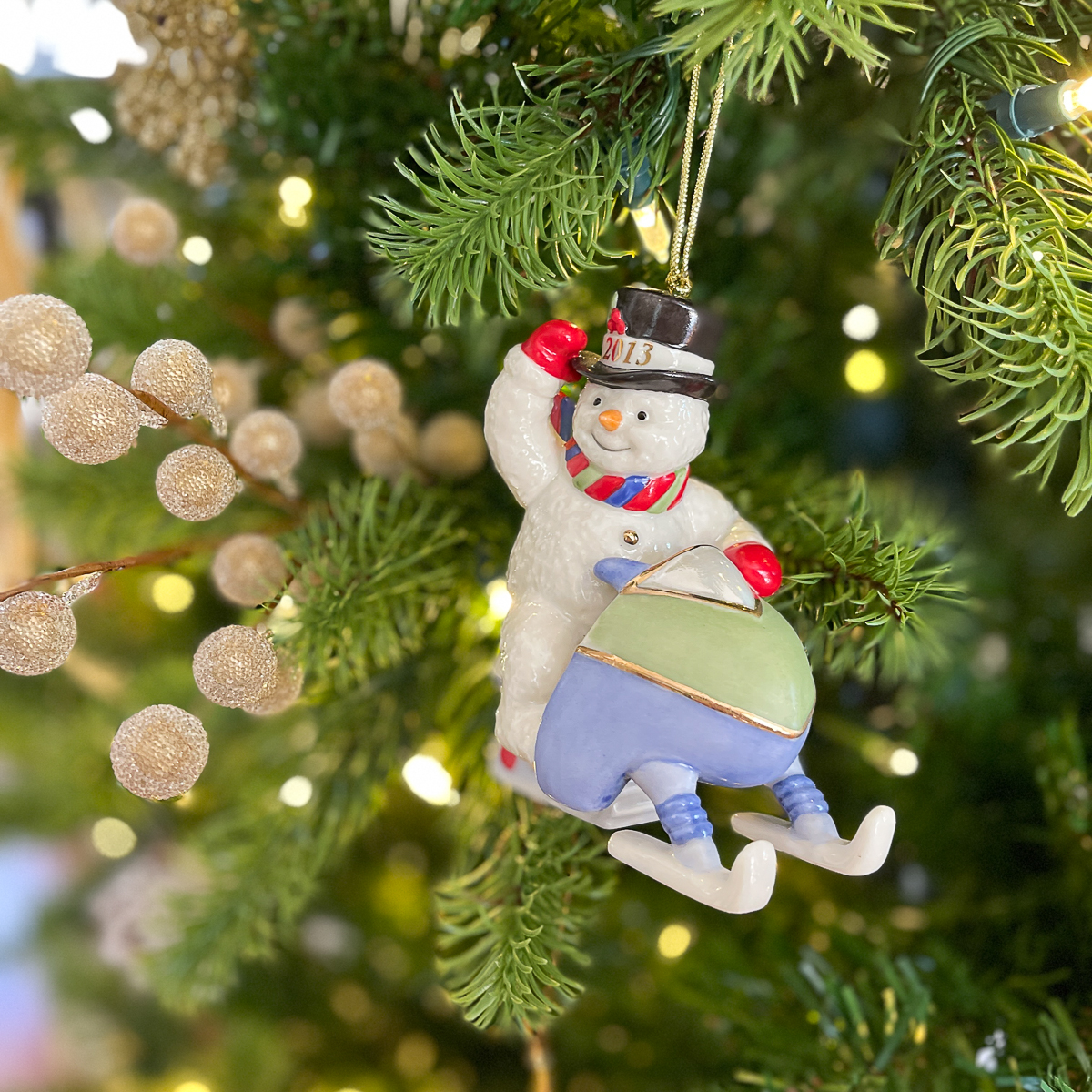 snowman ornament