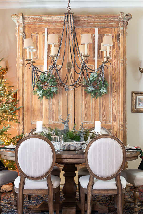 christmas dining room