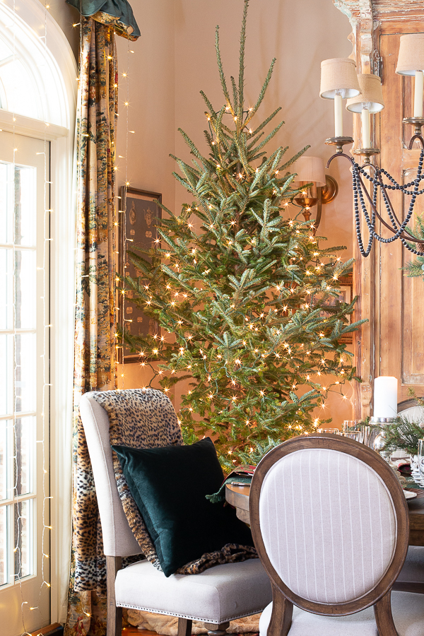 christmas dining room
