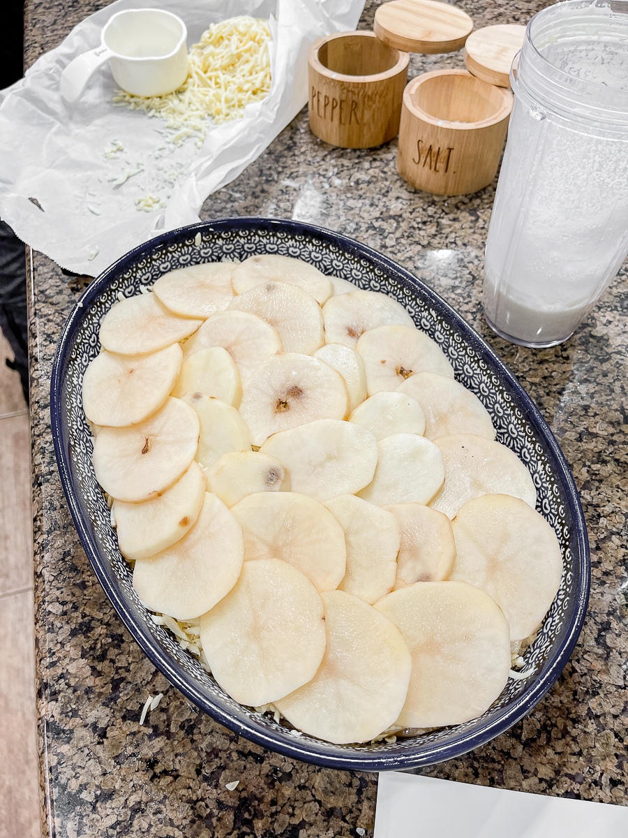 scalloped potatoes